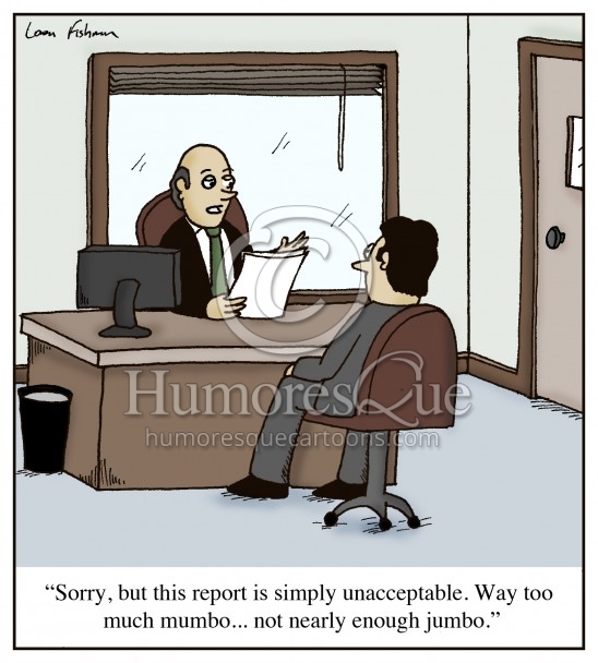 mumbo jumbo jargon cartoon