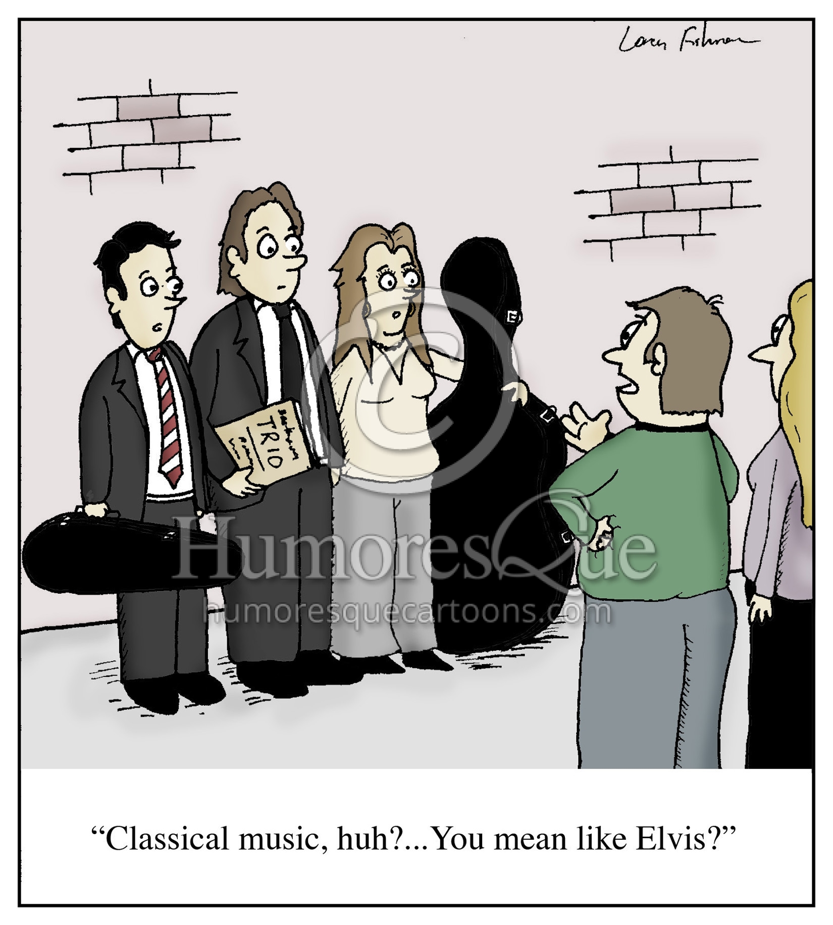 classical music elvis cartoon