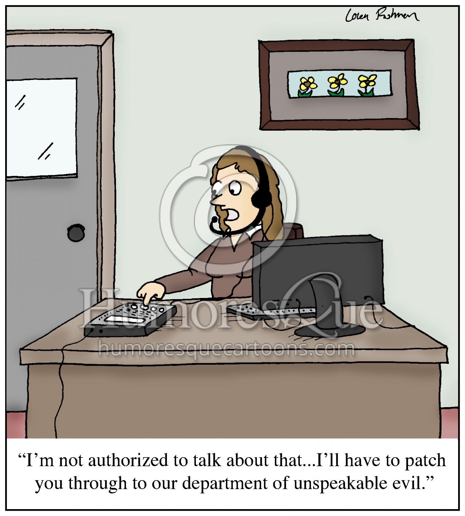 department of unspeakable evil business practices cartoon