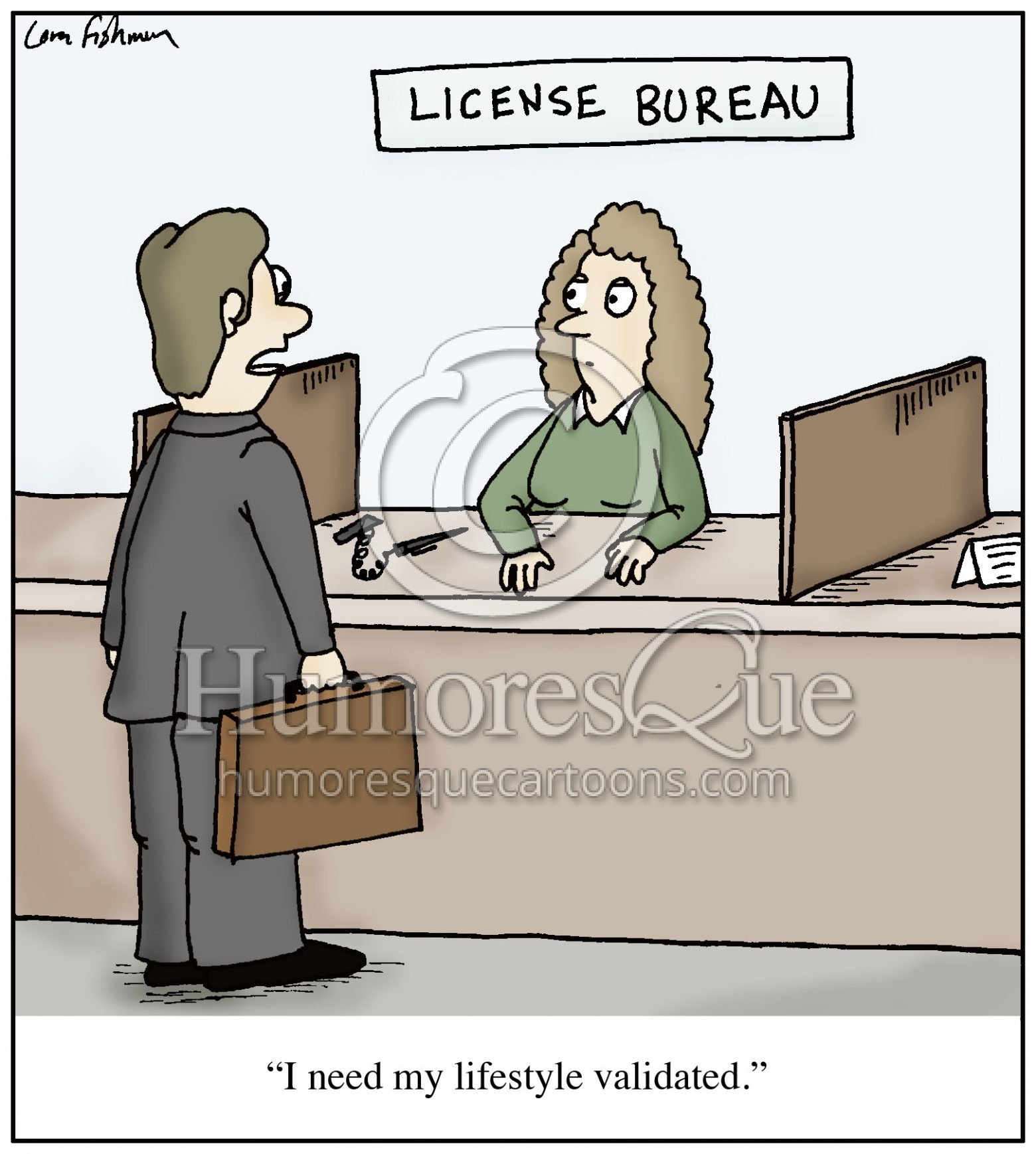 lifestyle validation cartoon