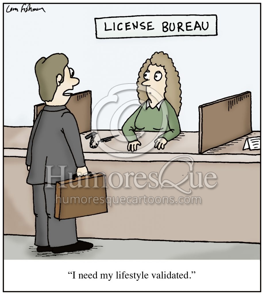 lifestyle validation cartoon