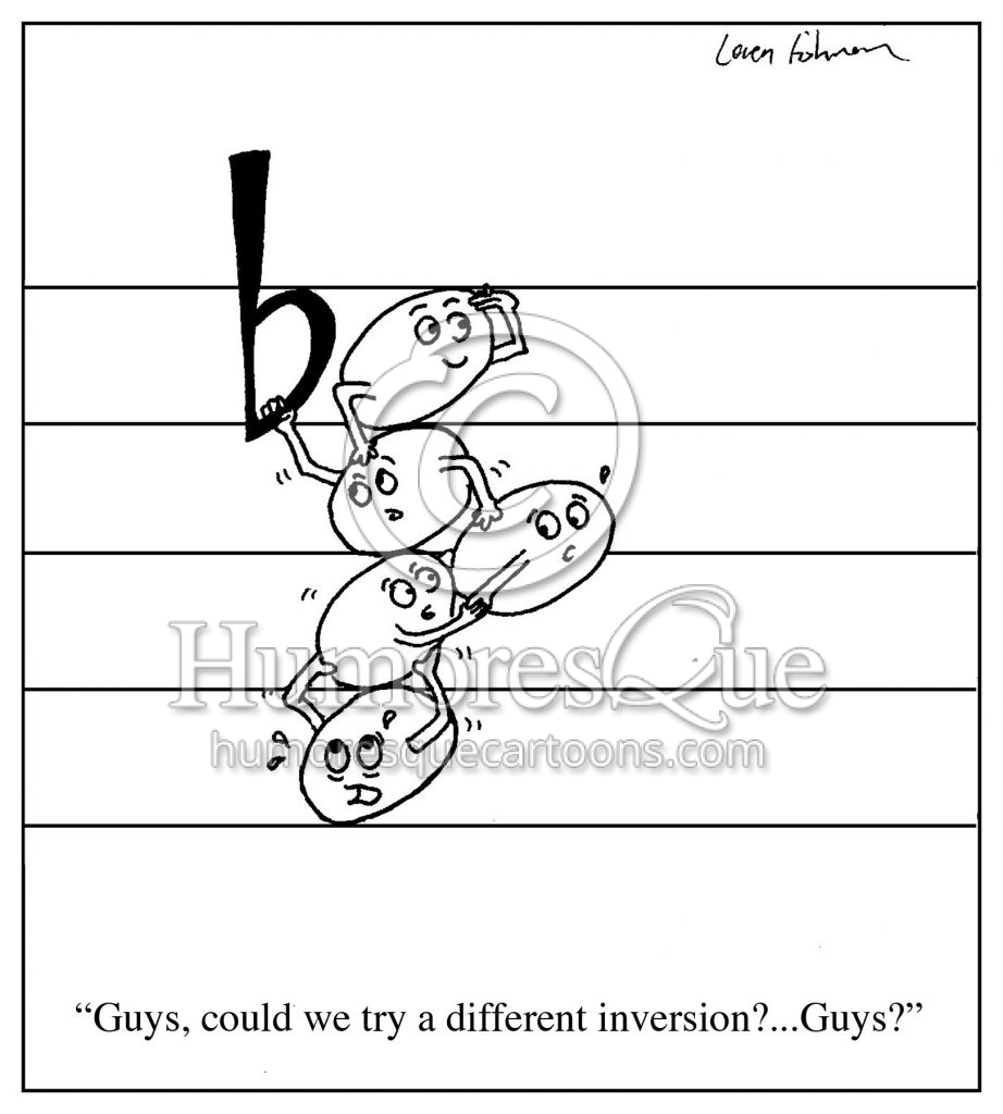 different inversion note stacking cartoon