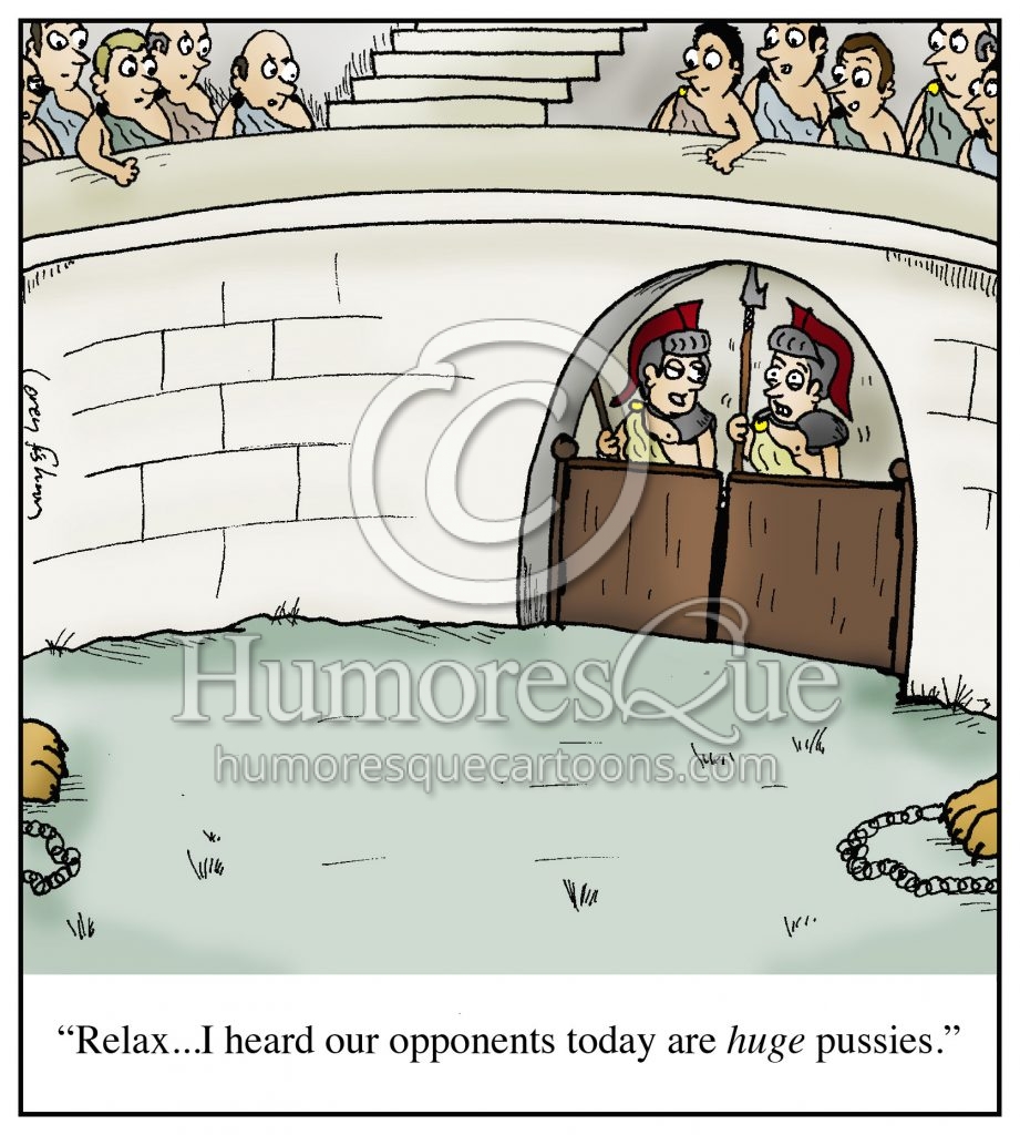 huge pussies ancient rome gladiator cartoon