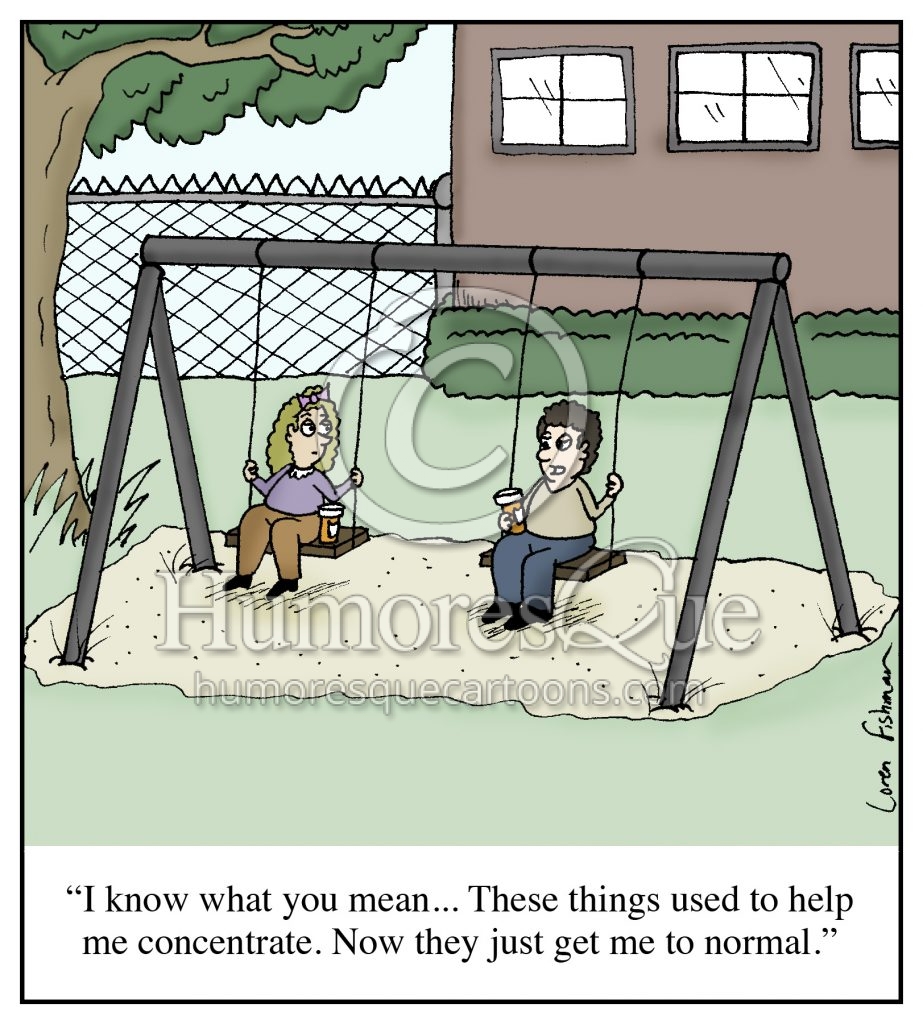 ADHD kids addicted to prescription drugs cartoon