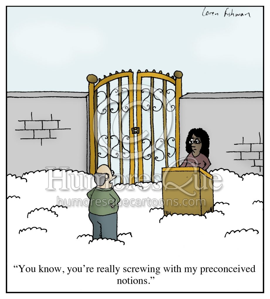 heaven pearly gates god is a young black woman cartoon