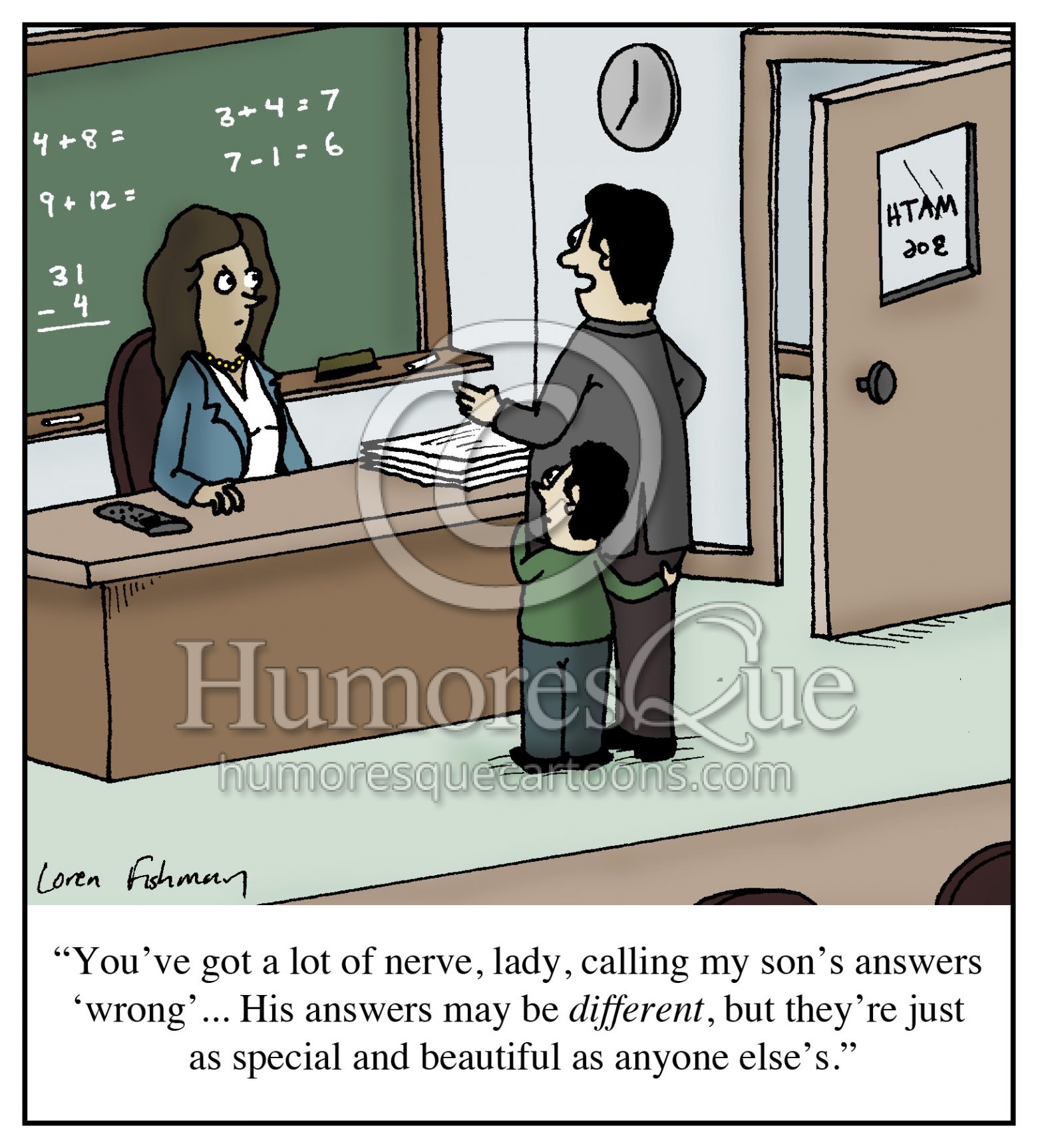 self esteem parenting cartoon