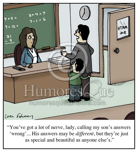 self esteem parenting cartoon