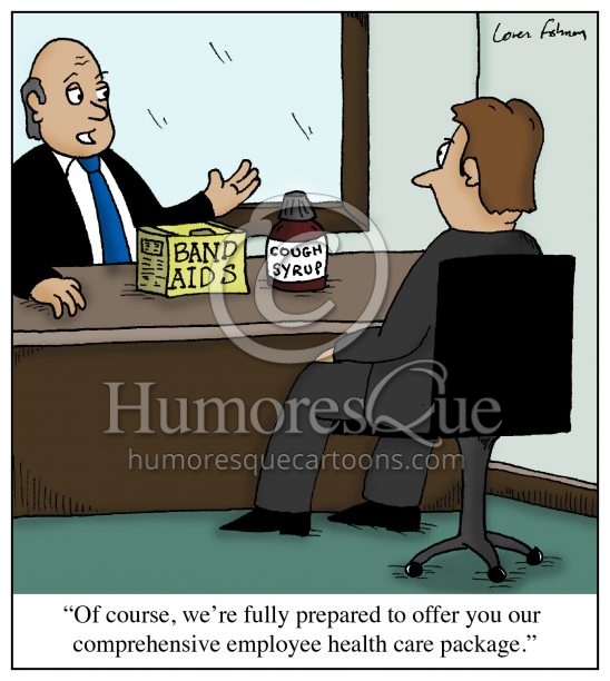 employer health care cartoon