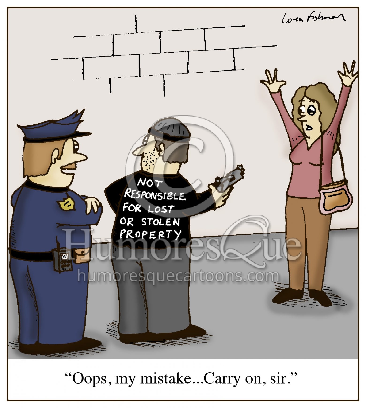 liability and stolen property law cartoon