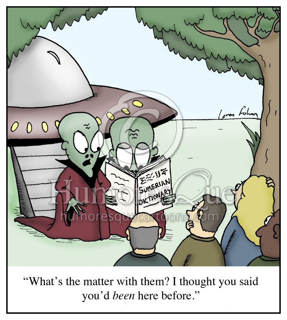 ancient aliens cartoon