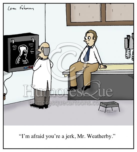 jerk diagnosis cartoon