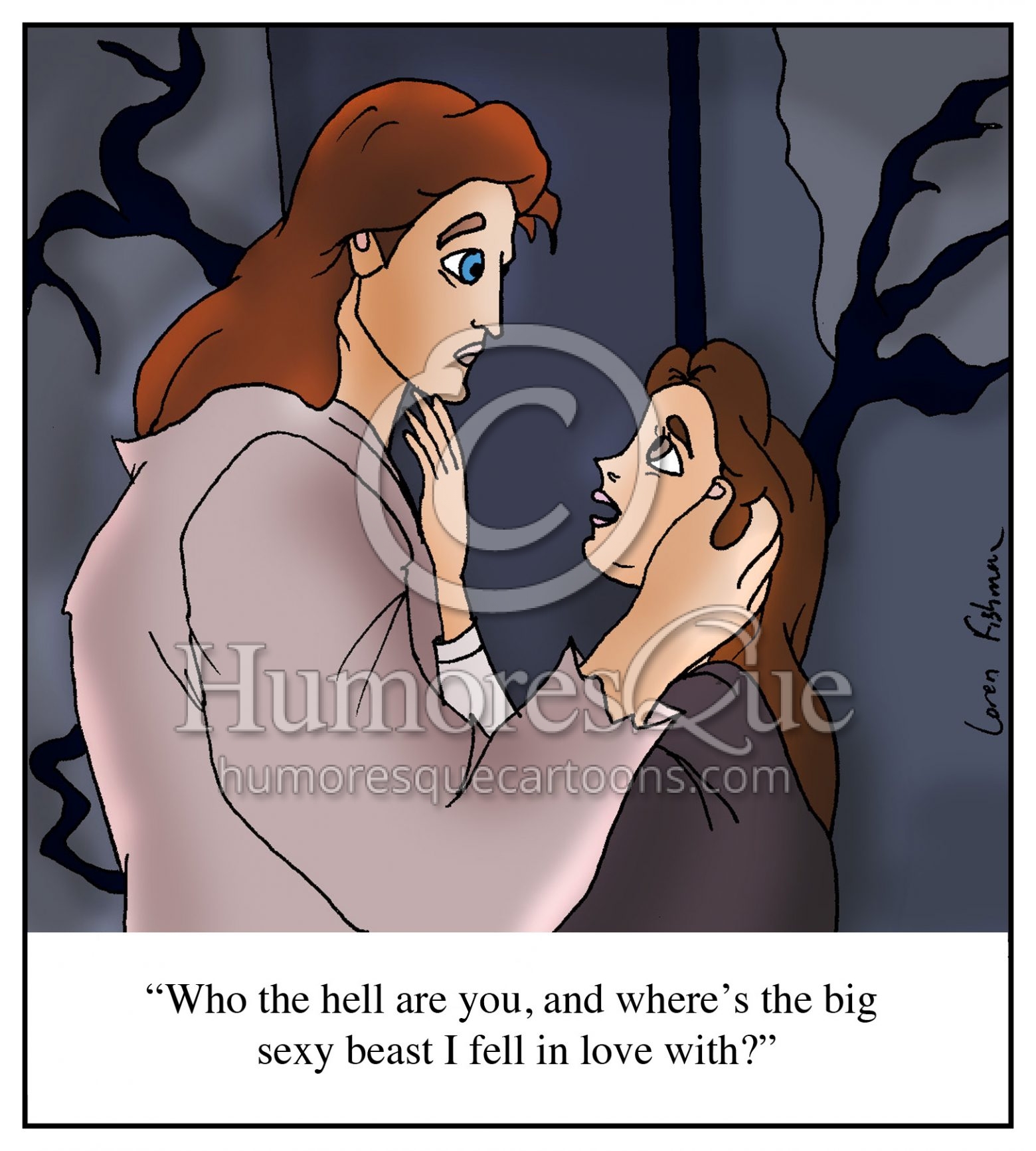 Beauty and the Beast sexy beast cartoon