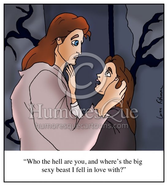 Beauty and the Beast sexy beast cartoon